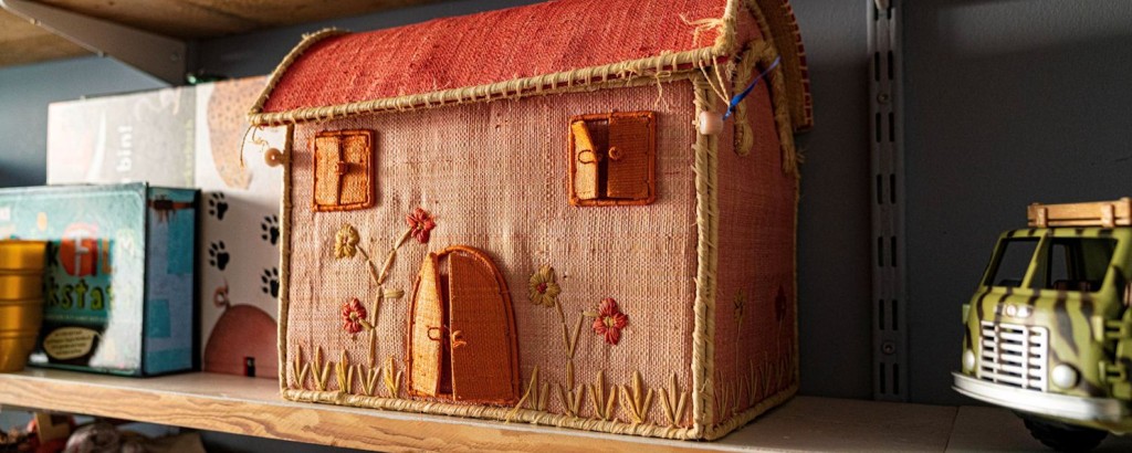 Ein genähtes Sparhäuschen für die Wohn-Riester-Förderung Ein genähtes Sparhäuschen für die Wohn-Riester-Förderung