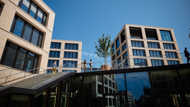 Mitarbeiter am W&W-Campus Mitarbeiter am W&W-Campus
